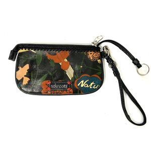 Sakroots Multicolor Wristlet Key Holder Compact Small Purse Boho (Flaw)